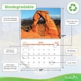 thumbnail image 4 of EcoEarth 18-Month Vertical Wall Calendar, National Parks, 11" x 17" Open, 2026 - 2027, 4 of 7