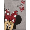 thumbnail image 7 of Disney Minnie Mouse Toddler Girls' 2-Piece Fleece Sweatshirt and Leggings Set Minnie Grey Denim, 7 of 7