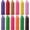 Fashion Color, variant on 12 Pcs Rainbow Glitter Tulle Rolls 6 Inch by 10 Yards 30 Feet Glitter Tulle Roll Fabric with Shiny Sequin Craft Fabric for Table Chair Bow Pet Tutu Skirt Sewing Wedding Birthday(Fashion Color)