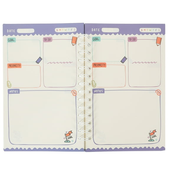 OUNONA Work Planner Schedule Planner Work Office 21.00X15.00X1.85CM