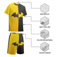 thumbnail image 3 of Kids Batman Athletic T-Shirt And Mesh Shorts Outfit Set Mesh Clothing Set for Boys, 3 of 7