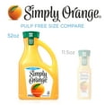 thumbnail image 4 of Simply Non GMO No Pulp Calcium Orange Juice, 89 fl oz Bottle, 4 of 11