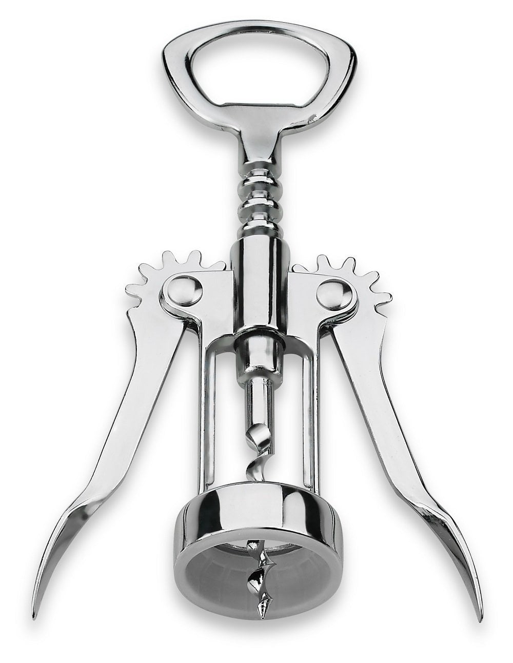 By Kitch N’ Wares Premium All-In-One Wine Corkscrew And Bottle Opener Wine Opener Optimal Balance and Control when Removing Corks Easy To Open Wine & Beer Bottles For Waiters And Wine Enthusiast 