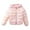 Pink, variant on Winter Shiny Hooded Puffer Jacket for Kids Toddler Girls Long Sleeve Zip Up Down Outwear Lightweight Warm 5t Winter Cost