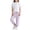 White-13, variant on Mitankcoo Two Piece Outfits for Girls Short Sleeve Crew Neck Tops & Wide Leg Pants Daily Casual Wear