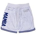 thumbnail image 2 of Nipsey Hussle X Kobe Bryant Headgear Classics Crenshaw Mamba Basketball Shorts (XX-Large, White), 2 of 5
