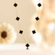 thumbnail image 3 of JeenMata Collar con Estación de Flores Negras Bañado en Oro Amarillo, 3 of 7
