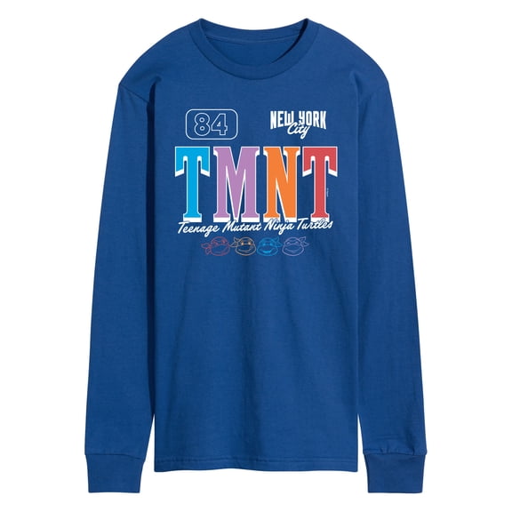 Teenage Mutant Ninja Turtles - TMNT Jersey Men's Long Sleeve Graphic T-Shirt