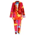 thumbnail image 6 of Edvintorg Women's Blazer Suits Two Piece Printed Work Pant Suit For Women Business Office Lady Suits Sets Streetwear Womens Set On Clearance, 6 of 6