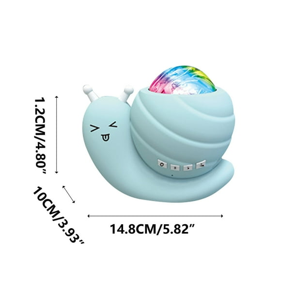 Sky Lights for Bedroom Snail Nebula Sky Projection Light Bedroom Sleep Light Bluetooth Speaker Projection Light Bluetooth Speakers with Lights