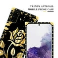 thumbnail image 5 of FKBRCL4U Compatible with Samsung Galaxy S20 Case, Shine Gold Rose Luxury Golden Decoration for Girl Women Soft TPU Shockproof Protective Hard PC Back, 5 of 7
