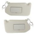thumbnail image 4 of Left+Right Sun Visor Gray For 13-18 Pathfinder 14-17 Infiniti QX60 w/ Lamp, 4 of 10