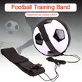 thumbnail image 2 of Cinta de entrenamiento de fútbol de nailon, 2-12 m, correa ajustable, apta para balones de tamaño 4-7, entrenador de habilidades manos libres, negro, 2 of 8