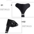 thumbnail image 3 of unbranded 4Ud Botones De Afinación Para Guitarra En Metal Negro Fácil De Instalar Y Uso Práctico, 3 of 6