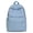 Blue Backpack, variant on Star School Backpack, Large Backpack with Bow Pendant, Portable Loptop Backpack for Travel Shopping, White