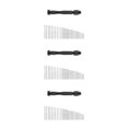 thumbnail image 3 of Kenally Micro brocas helicoidales, pasador multiusos para carpintería, perforación compacta rotativa antideslizante con colgante de artesanal Type1 NO1 Kenally CBP227967, 3 of 6