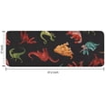 thumbnail image 7 of Vivid Dinosaurs Pattern Kitchen Rug Mat,Kitchen Runner Rugs Non Skid Washable,Decorative Kitchen Floor Mats for Kitchen,Sink,Laundry,17"x47.2", 7 of 7