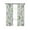 Sage Green, variant on Eucalyptus Leaves Blackout Curtains, Light Blocking Print Window Curtains, Sage Green Watercolor Farmhouse Thermal Insulated Window Drapes for Living Room Kitchen Cafe 2 Panels, 55"W x 39"L