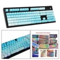 thumbnail image 4 of Milaget 104 Keys Gaming Gradient Mechanical Keyboard Set for Laptop Desktop Computer Blue Gradient B, 4 of 9