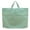 Green, variant on Plastic Gift Clear Boutique Carry Shopping Bags, Green - 50 Pieces