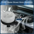 thumbnail image 2 of Conjunto de motor del ventilador HVAC Unique Bargains No.DG9H19846AB para Ford Edge 2015-2020 Metal Plástico Negro Blanco 1 Pc, 2 of 6