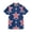 Vermilion, variant on Men's USA 250th Anniversary Patriotic Stars Polo Shirt American Flag Style Casual Short Sleeve America 250 Merchandise