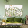 thumbnail image 5 of DAZLUTE Soundproof Panels Acoustic Wall Panels , Art Sound Absorbing Panels, Flowers Acoustical Wall Panel, Decorative Sound Absorbing Panels for Home & Office(48 X 32 Inches), 5 of 6