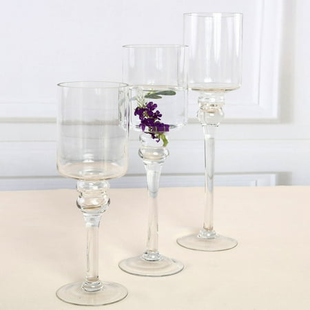 cylinder glass balsacircle vases centerpieces bulk raised holders candle decorations clear supplies flowers