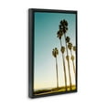 thumbnail image 3 of Stupell Industries Inseparable Pair Palms & Ocean Black Framed Floater Canvas Wall Art, design by Elena Chukhlebova, 3 of 9