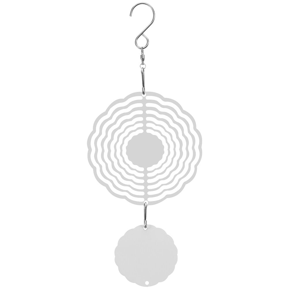 Sublimation Blank Wind Spinner Unfinished 3D Wind Spinner Garden