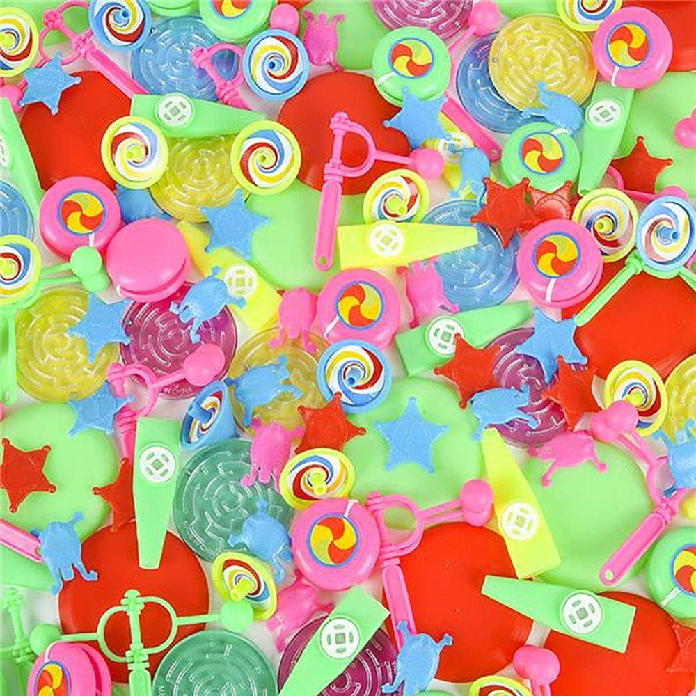 Toy Assortment Pack of 144 Fun Assorted Party Favors Different Small