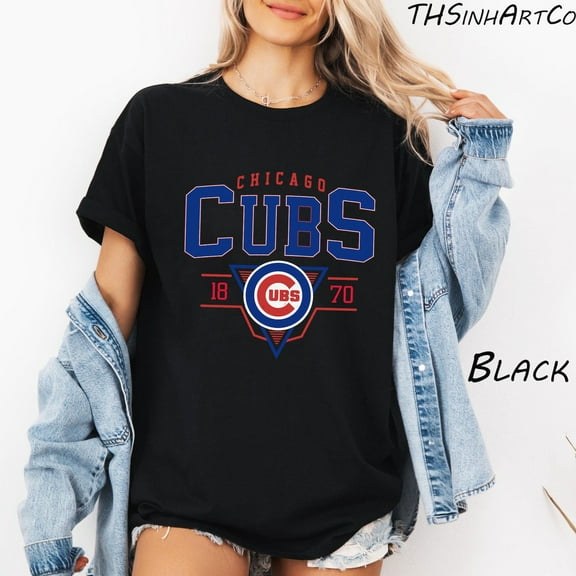 Chicago Baseball Shirt | Chicago EST 1870 Sweatshirt | Vintage Baseball Fan Shirt