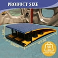thumbnail image 4 of "Extra-Wide Heavy-Duty Gymnastics Springboard – 9-Steel-Spring Anti-Slip Jump Board | Hardwood Frame + Non-Slip Felt & Rubber Base | 47.24"x23.62" Oversized | Supports 320 lbs", 4 of 9