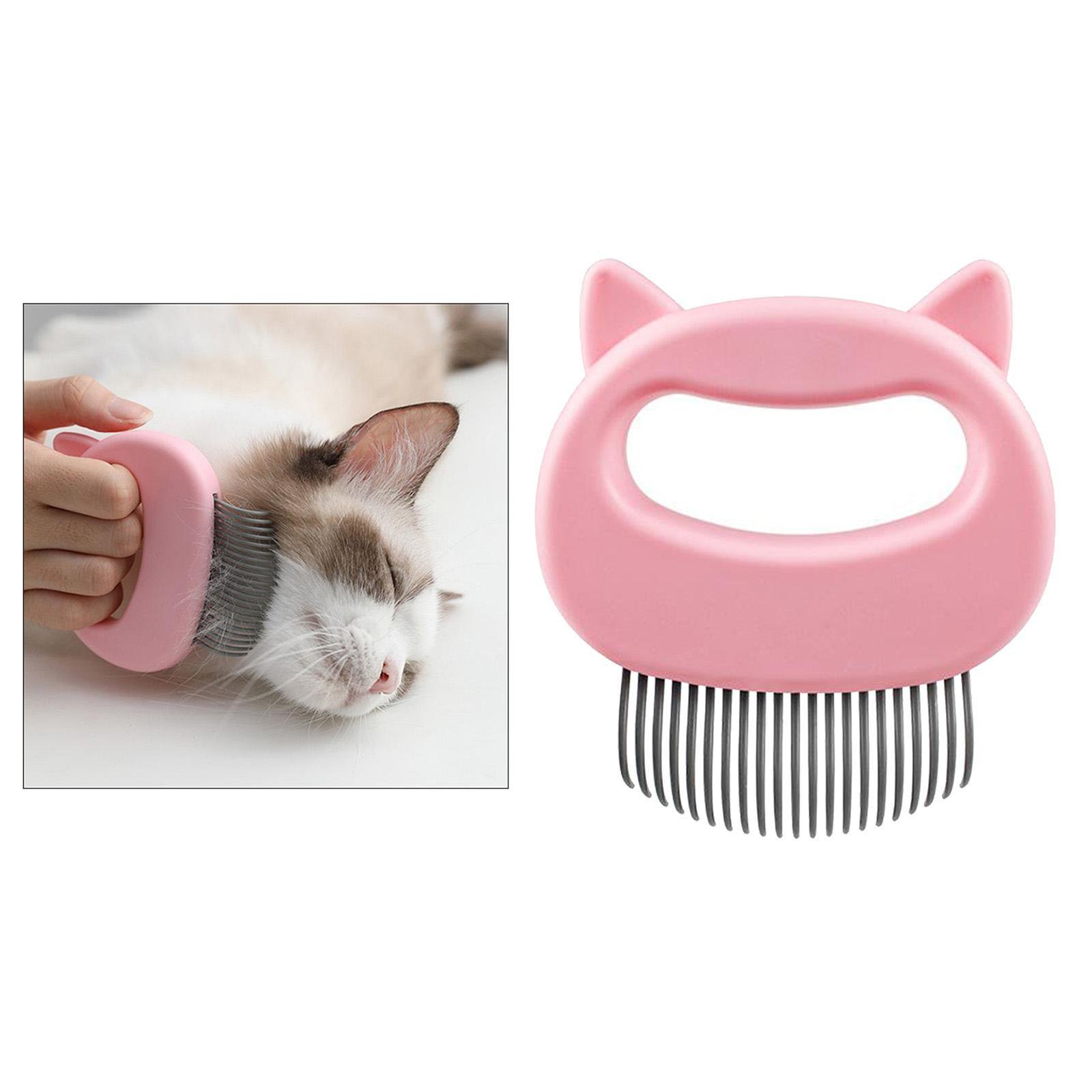 Pet Dog Cat Dematting Grooming Deshedding Trimmer Tool Hair Fur Shell Comb Brush Pink Walmart Canada