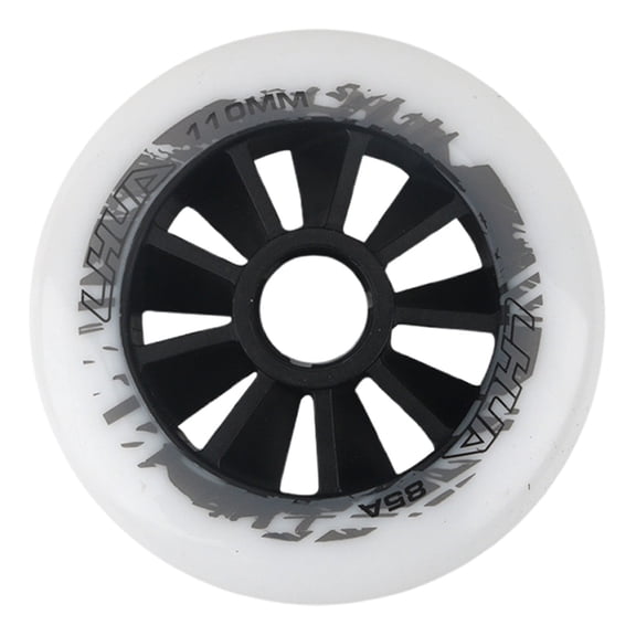 Lisho Inline Skate Replacement Wheels,Roller Hockey Wheels,Speed Inline Skate Wheels for Outdoor Speed Skating,Inner diameter: 90mm/3.54 inches,1 PC(Black)
