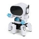 thumbnail image 1 of Robot de baile eléctrico para mascotas, juguetes musicales brillantes, robot de pulpo de 6 garras, juguetes interactivos educativos, juguete para niños, regalo digital para mascotas, blanco TUNC Sencillez, 1 of 5