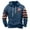 Blue, variant on Cyber.Monday / Mens Plus Size Multi Packs Fayshow0 Men Comfortable Hoodie Heart Pattern Printed Hooded Pocket Drawstring Sweatshirt,Gray Xl
