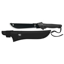 Gerber Gator Machete Jr, 10.75 in Blade, Sheath Included, Black, Camping
