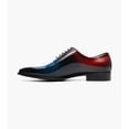thumbnail image 5 of Stacy Adams Shaffer Plain Toe Oxford Shoes Calf Leather Navy Multi 25763-492, 5 of 8