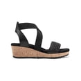 thumbnail image 2 of Easy Spirit Womens Lorena 2 Leather Woven Slingback Sandals, 2 of 3