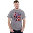 thumbnail image 4 of Street Fighter M Bison Self Made Unisex Plus Size Graphic Tee Brisco Brands 5X, 4 of 5