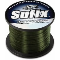 Sufix 696 Tritanium Plus Monofilament Fishing Line 1/4 lb Spool 10 lb Dark Green