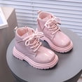 thumbnail image 6 of Owordtank Kids Girls' Boots Children's Boots Outdoor Boots Girls' Plush Short Boots Boys' boots, 6 of 8