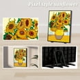 thumbnail image 5 of Remocguys Sunflower Bouquet Building Sets Compatible with Lego Flowers Van Gogh Wall Art Bonsai Decor for Adults Girls 3504PCS, 5 of 8