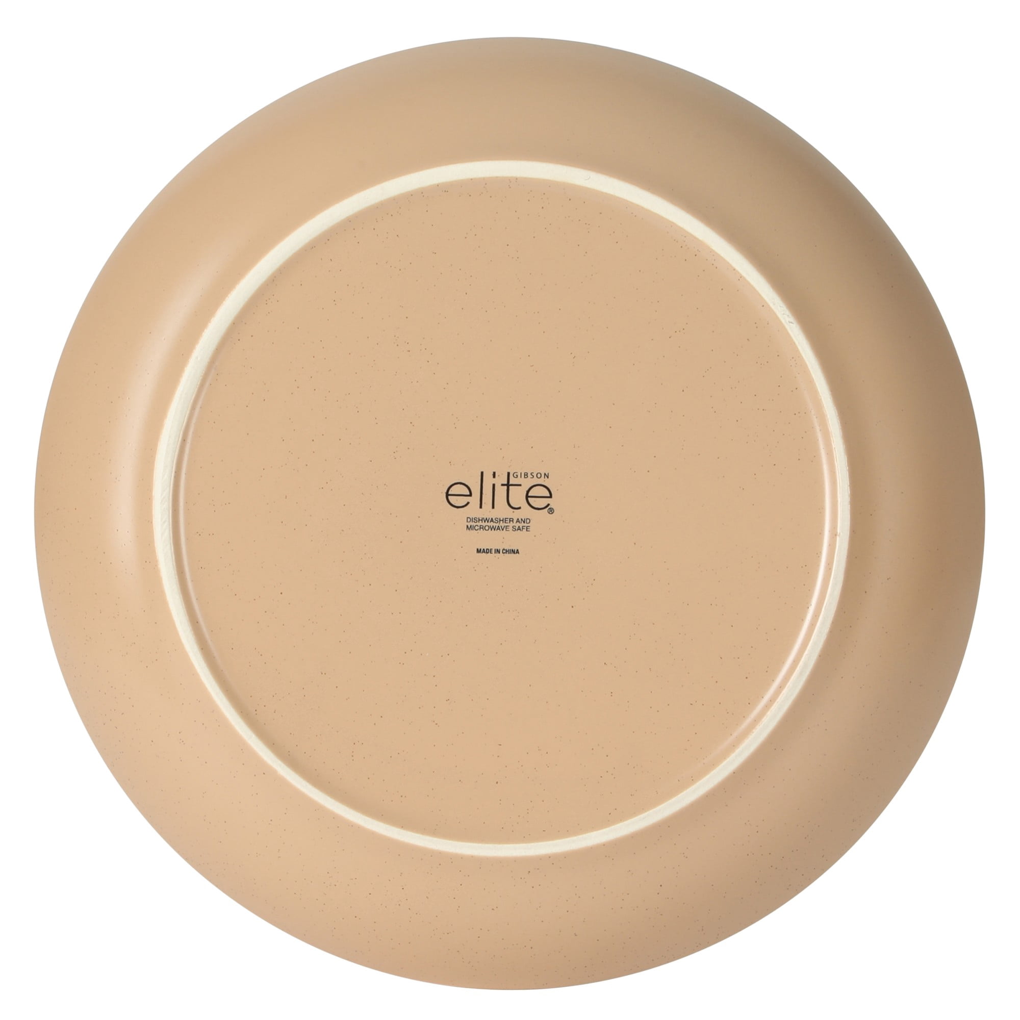 Gibson Elite Leeds Court 16-Piece Terracotta Stoneware Dinnerware Set