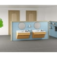 thumbnail image 3 of Tot Mate Single Wall Vanity, Kid Sink for Children's Bathroom Furniture, Maple, 31"Wx21"Dx21 1/2"H, 3 of 6