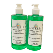 70% Alcohol Hand Sanitizer 500mL by SOTERIA x 2
