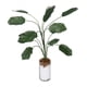 thumbnail image 1 of Dollhouse Bonsai, Simulation 1:12 Scale Banana Tree White Glass Bottle Miniature Plant Vivid For Kids, 1 of 8