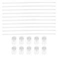 thumbnail image 2 of 1 juego de tutores acrílicos transparentes para plantas, tutores para enredaderas, varillas acrílicas para plantas y pinzas para orquídeas, 2 of 7