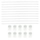 thumbnail image 2 of 1 juego de tutores acrílicos transparentes para plantas, tutores para enredaderas, varillas acrílicas para plantas y pinzas para orquídeas, 2 of 7